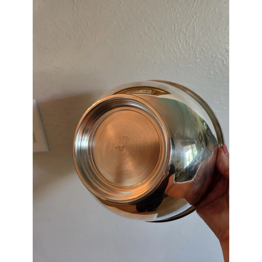 Oneida Paul Revere Reproduction Silver Bowl with Plastic Liner 8.3